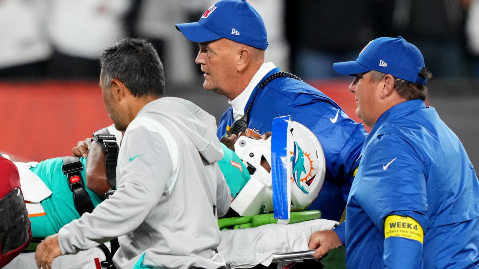 NFL world critical of Dolphins after Tua taken to hospital