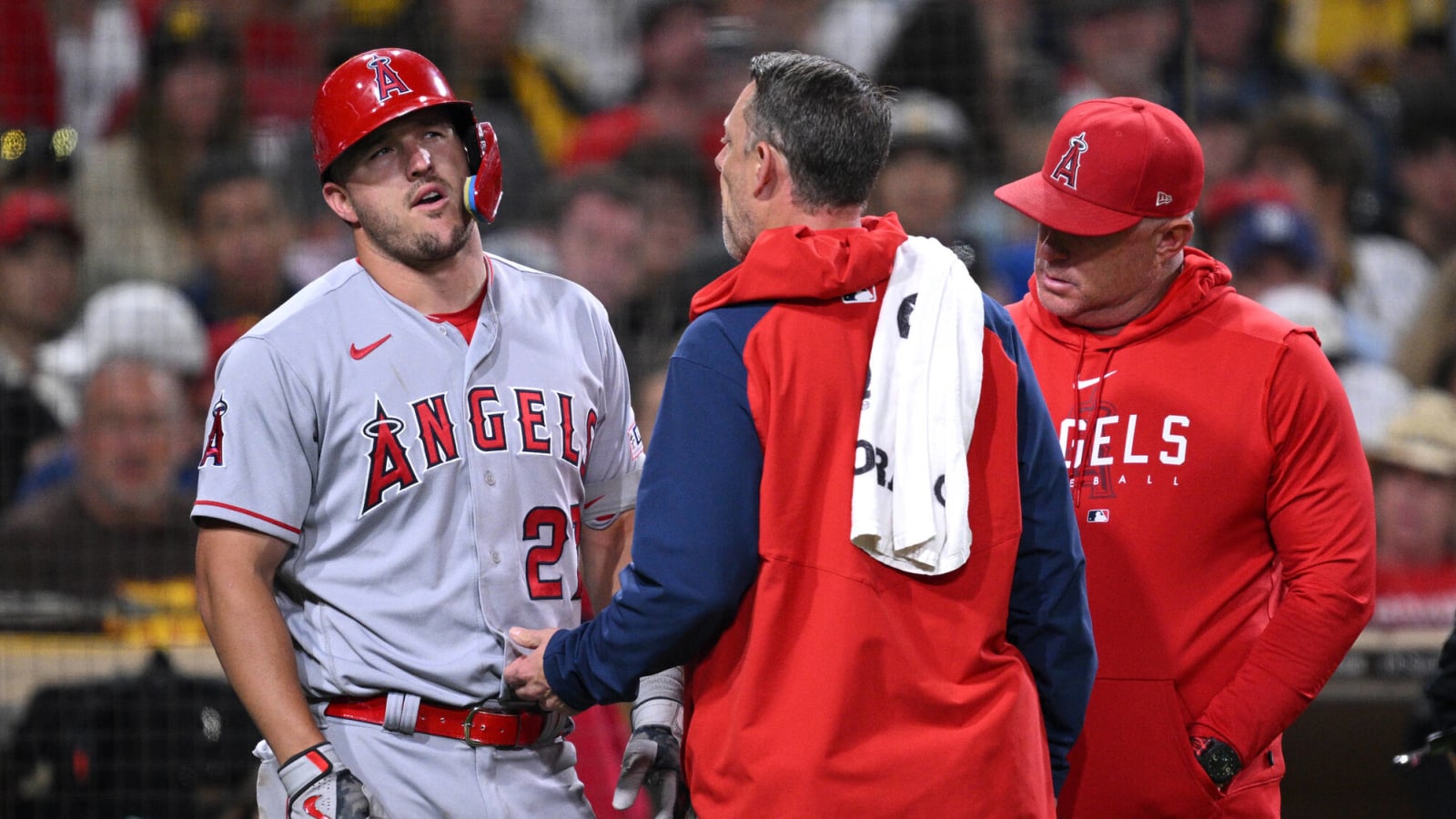 Angels await X-ray results on former MVP