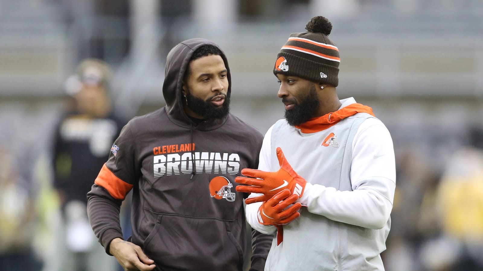 Odell Beckham Jr., Jarvis Landry do not speak with media after loss