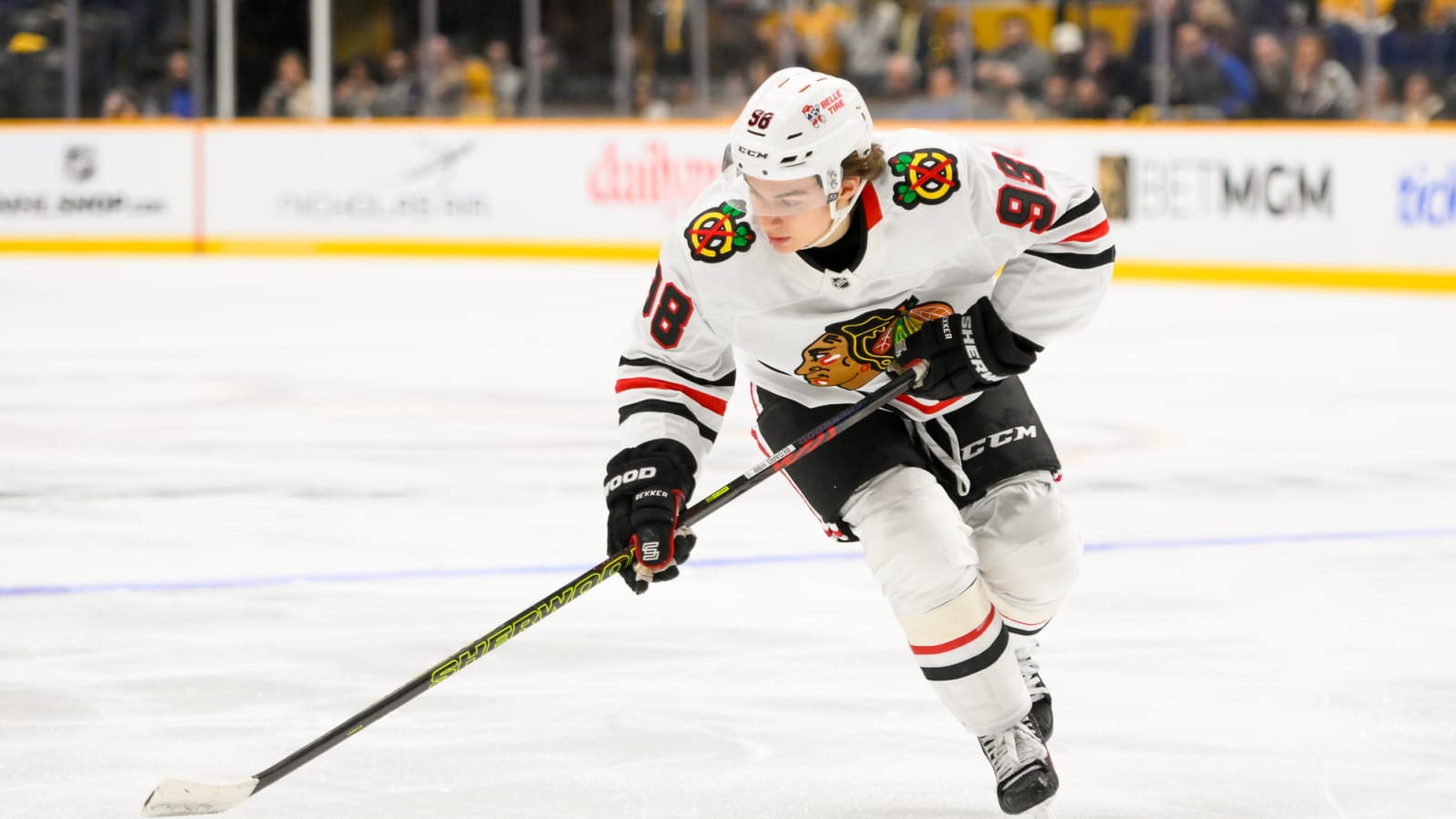 Blackhawks&#39; Connor Bedard Crushed from Behind After Brutal Hit on Lightning&#39;s Erik Cernak