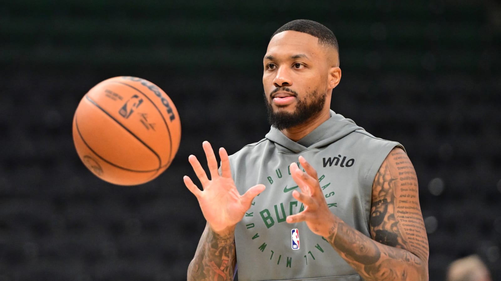 Damian Lillard On Crazy Workouts With David Goggins: '700 Pushups In 45 Minutes'