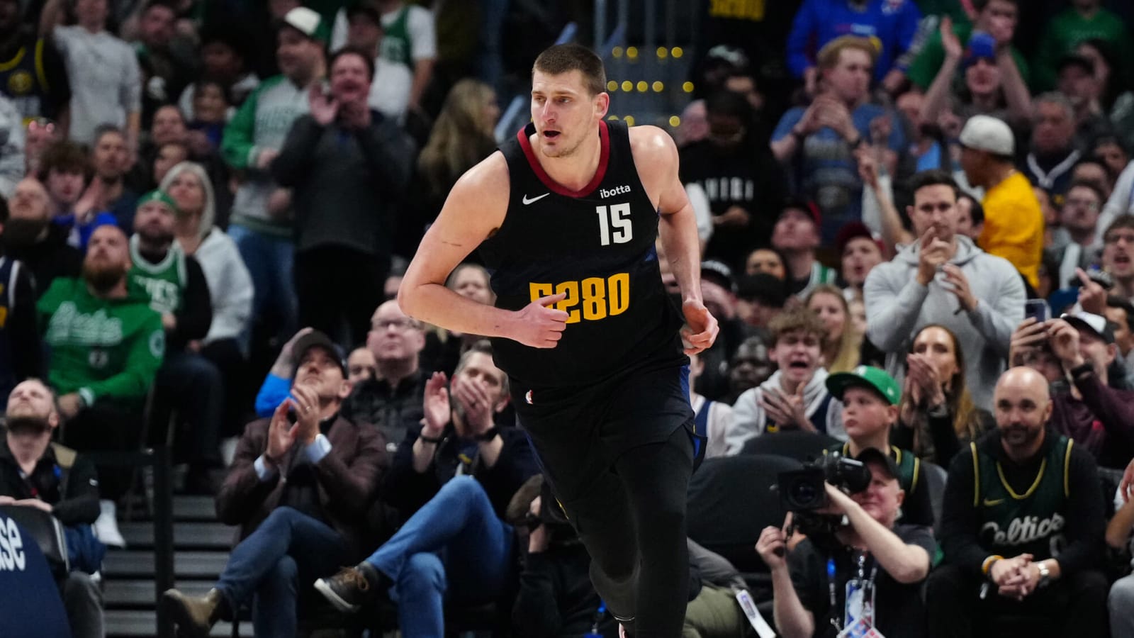 Jokic all but secures MVP with domination of Celtics