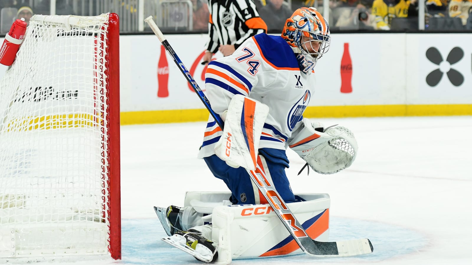 Stuart Skinner Robbed of Shutout as Oilers Dominate Bruins 4-0