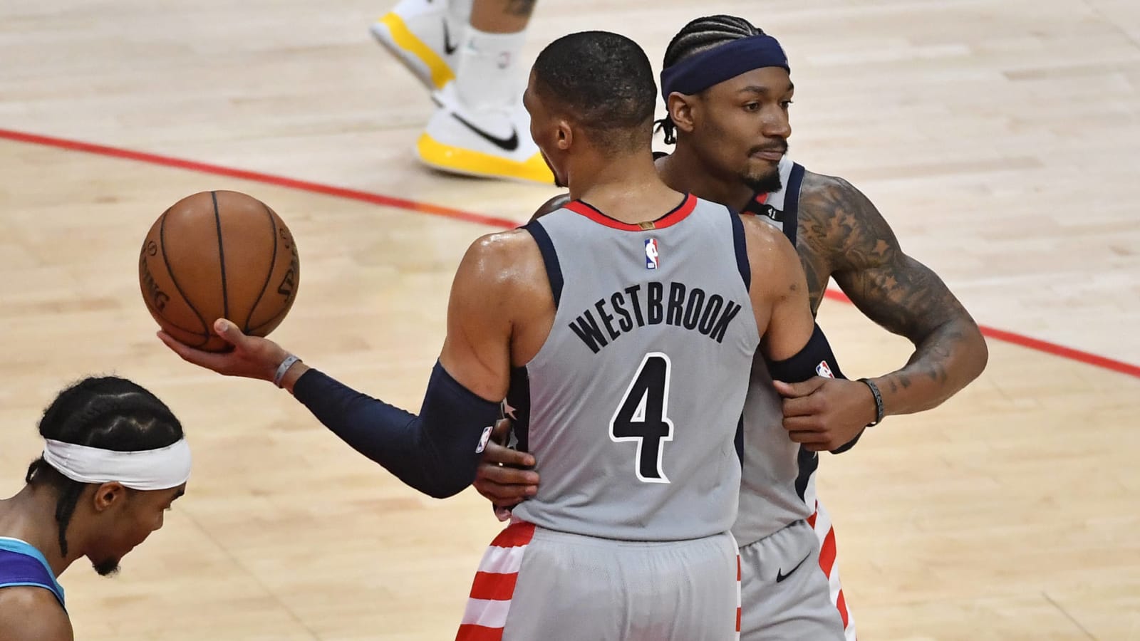 Photo of Westbrook, Beal celebrating goes viral