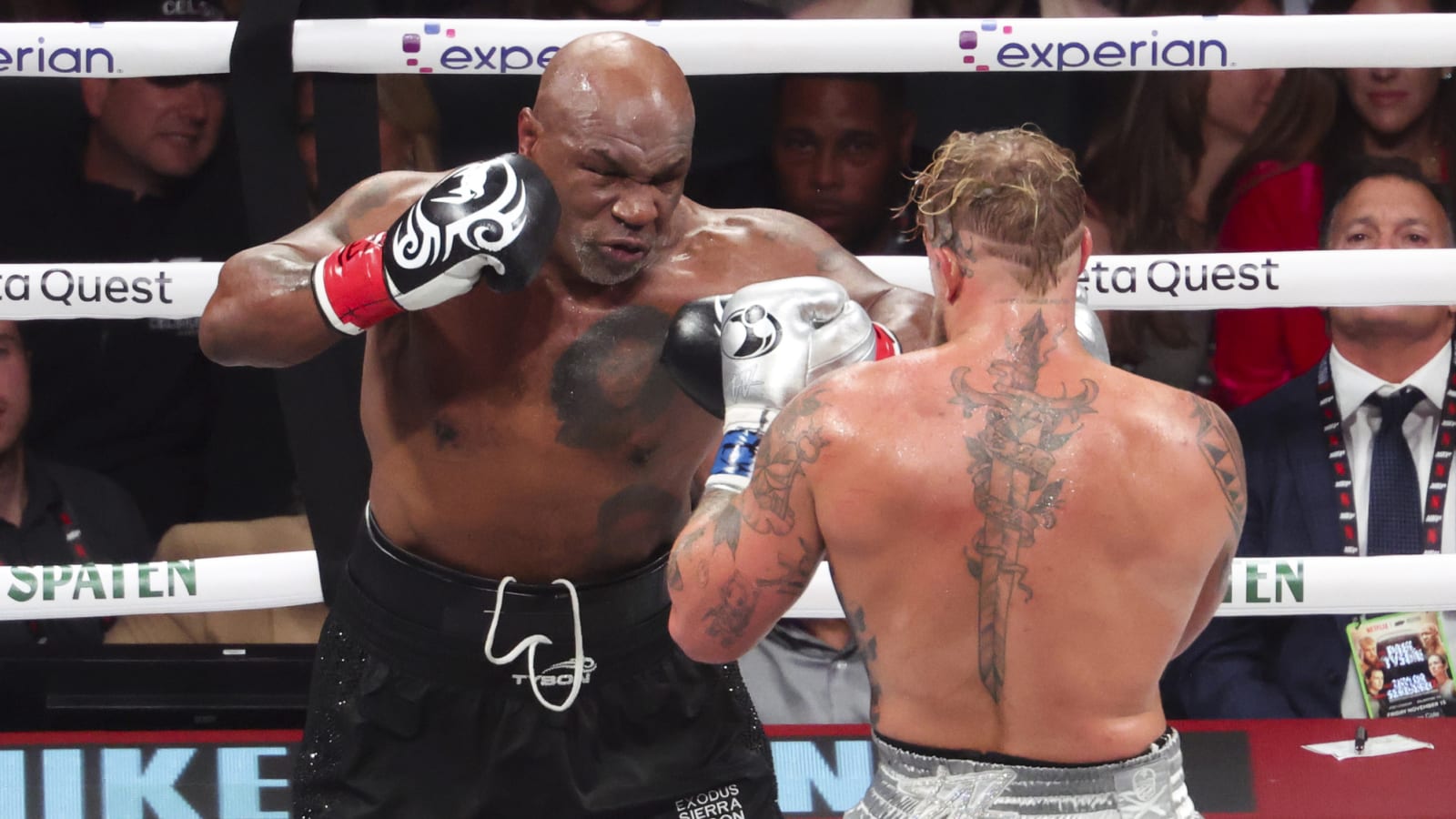 Mike Tyson reveals why he was biting during Jake Paul fight