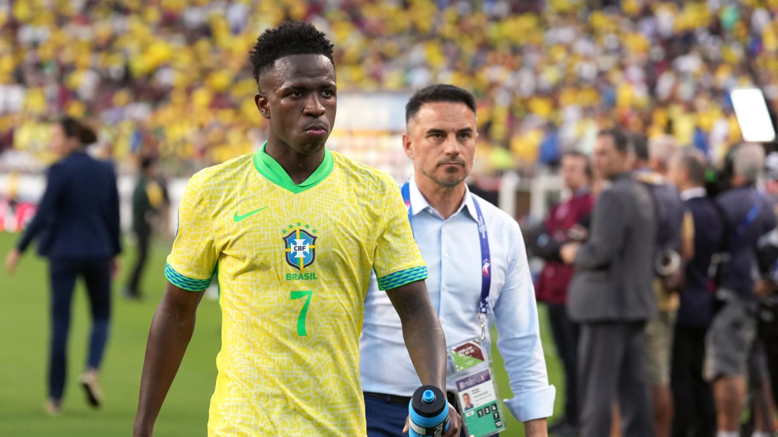 Tottenham star comes in support of Vinicius Jr. after Rodri won the Ballon d’Or
