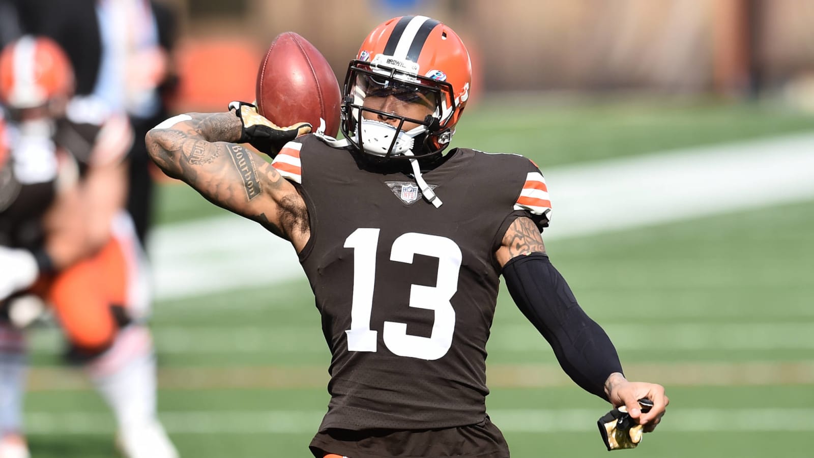 Browns try to squash theory they're better without Beckham