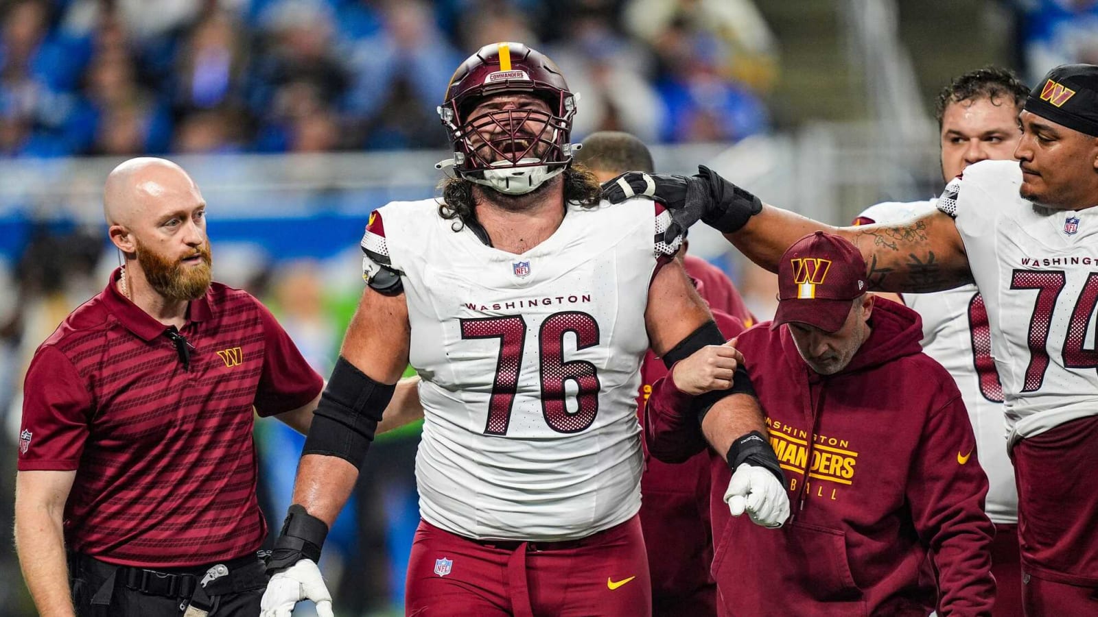 Key Commanders player done for year with torn ACL