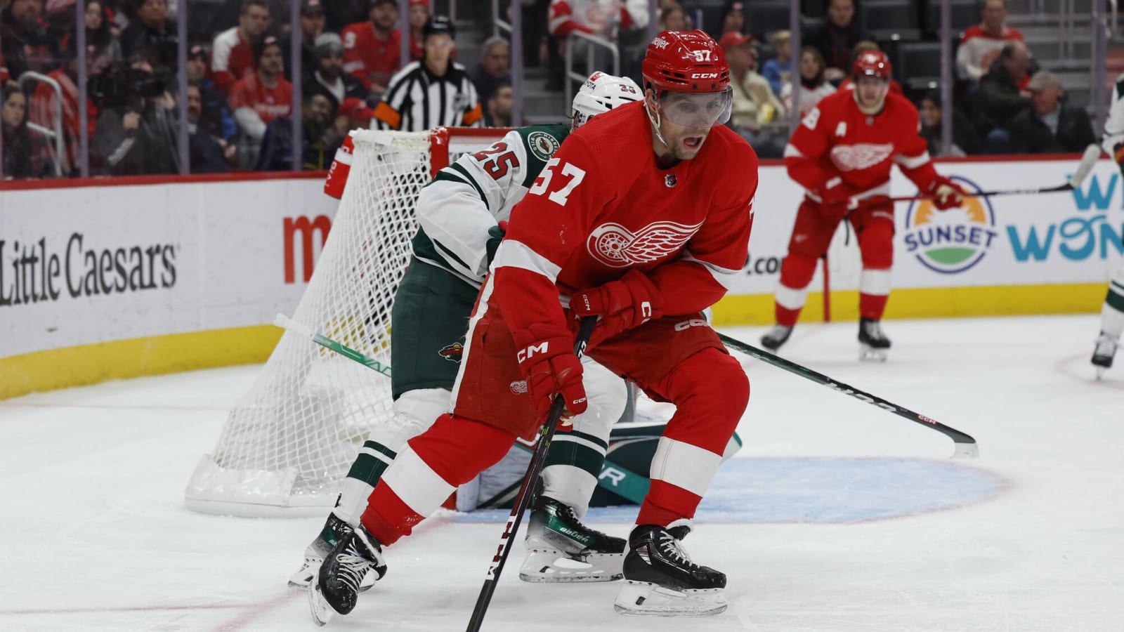 Red Wings put captain Dylan Larkin on IR after cross-check that