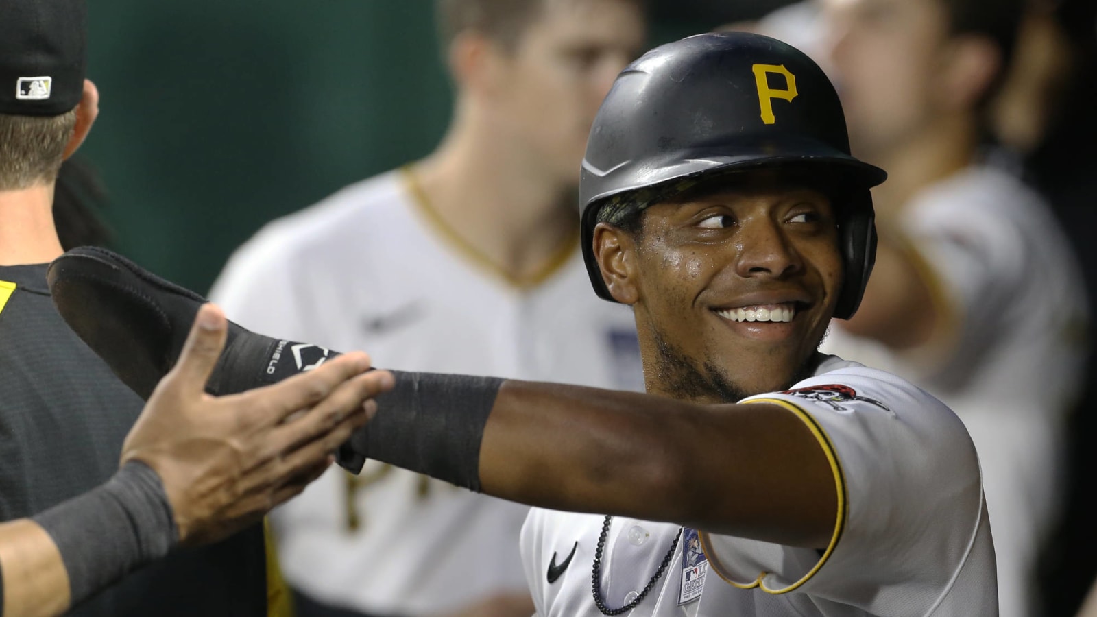 Watch: Pirates’ Ke’Bryan Hayes misses first base after HR, called out