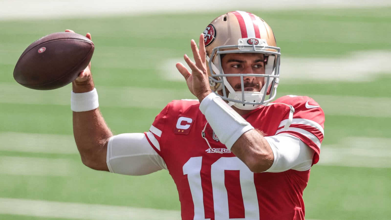 Garoppolo, Mostert won't play for 49ers vs. Eagles