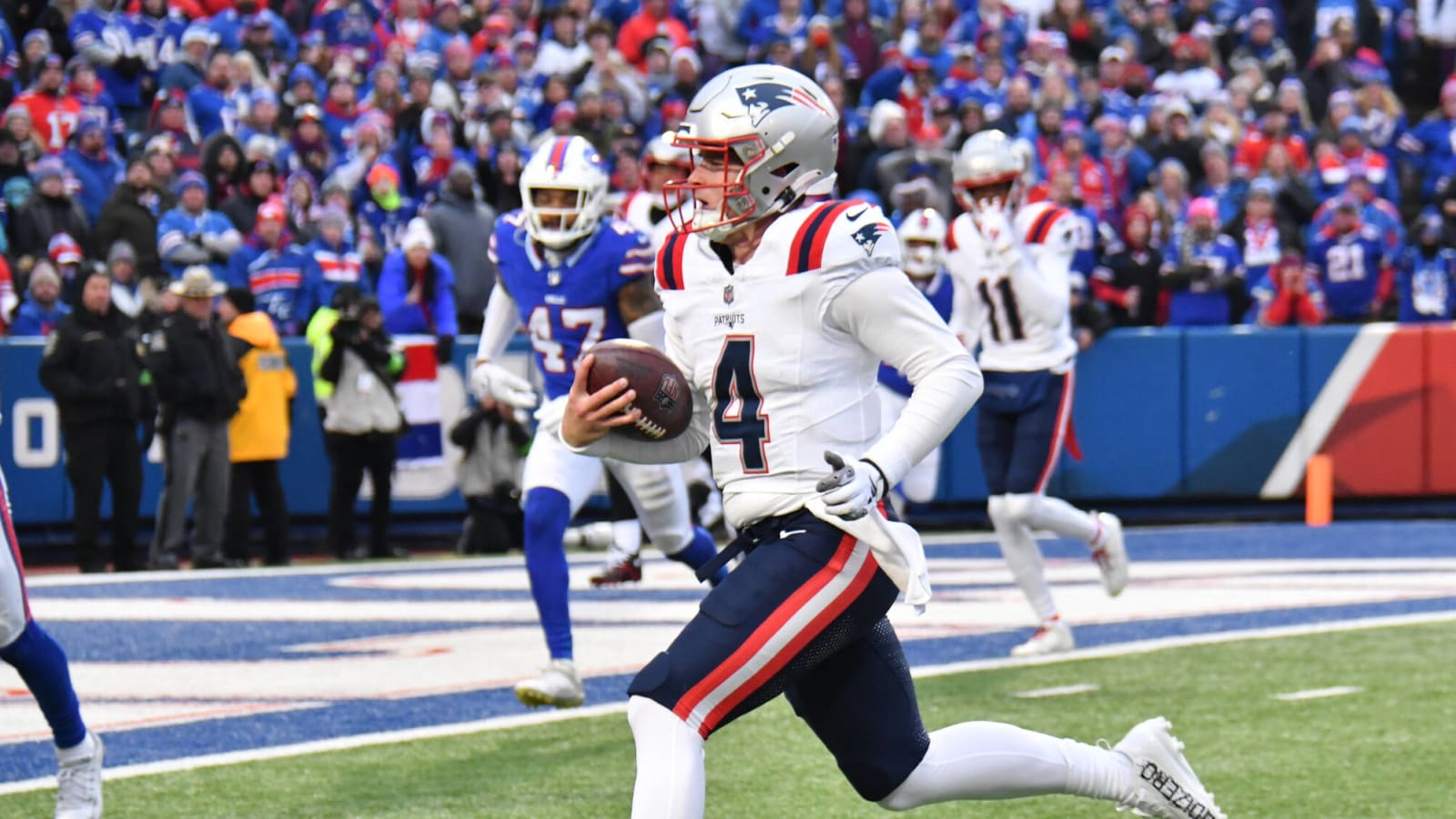 Why Patriots’ Bailey Zappe is not too concerned over 3-INT game in loss to Bills