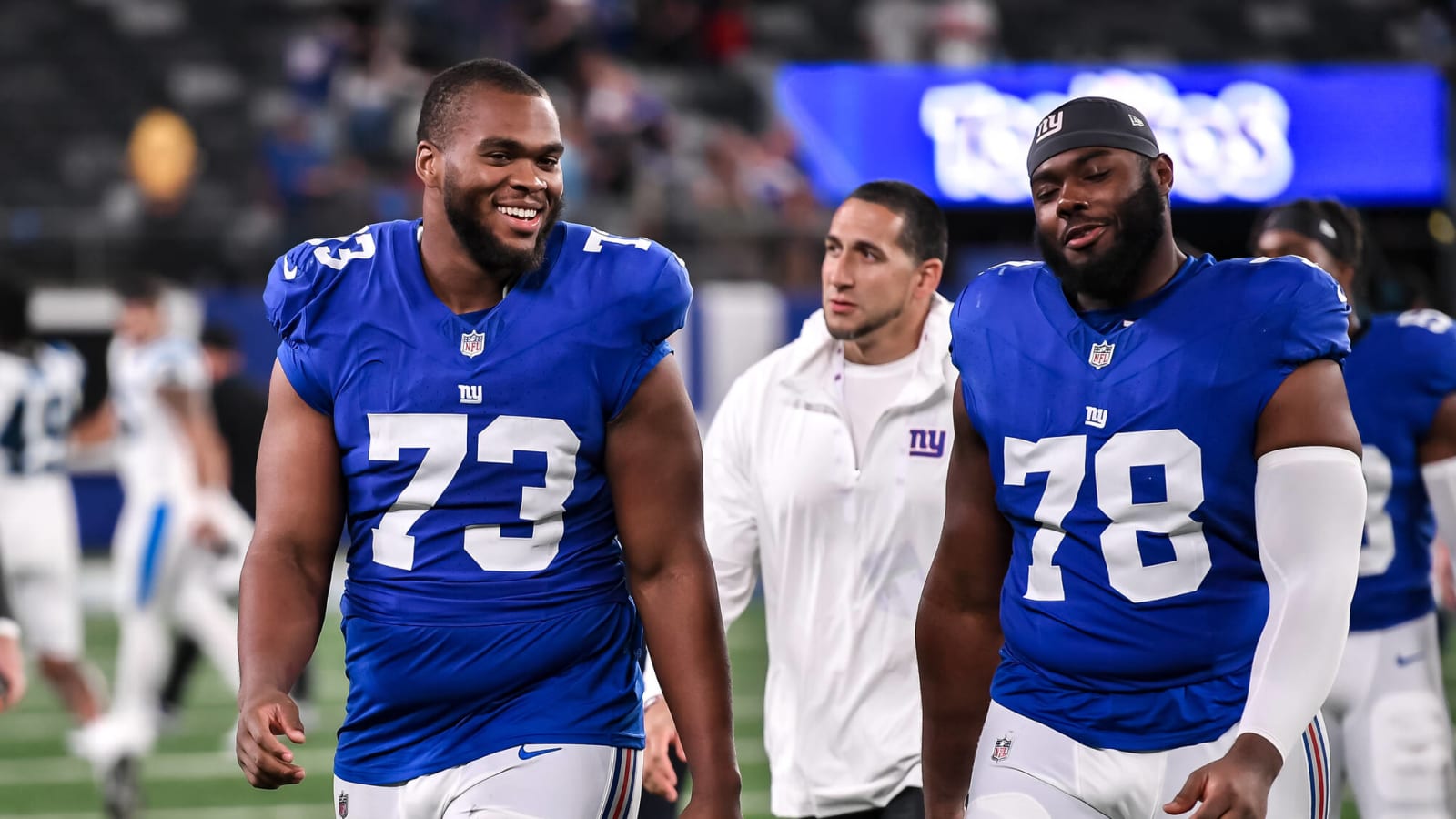 Giants’ offensive line disrespected again, but for good reason