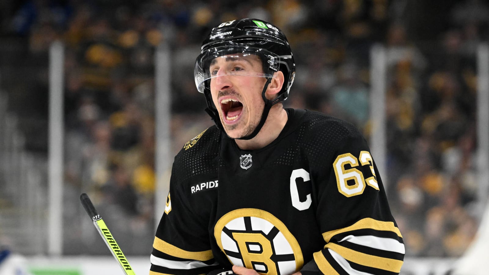 Bruins' Brad Marchand not about to set the powder keg off