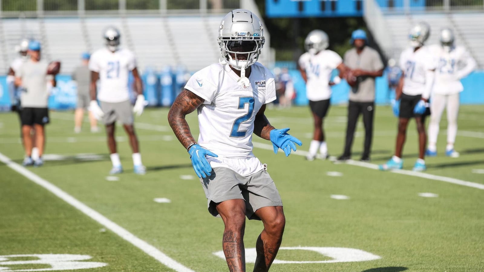 Detroit Lions Injury Updates Jameson Williams, C.J. GardnerJohnson