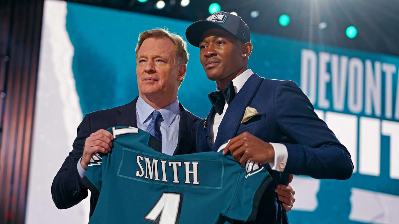 Giants livid Eagles traded up ahead of them to select DeVonta Smith?