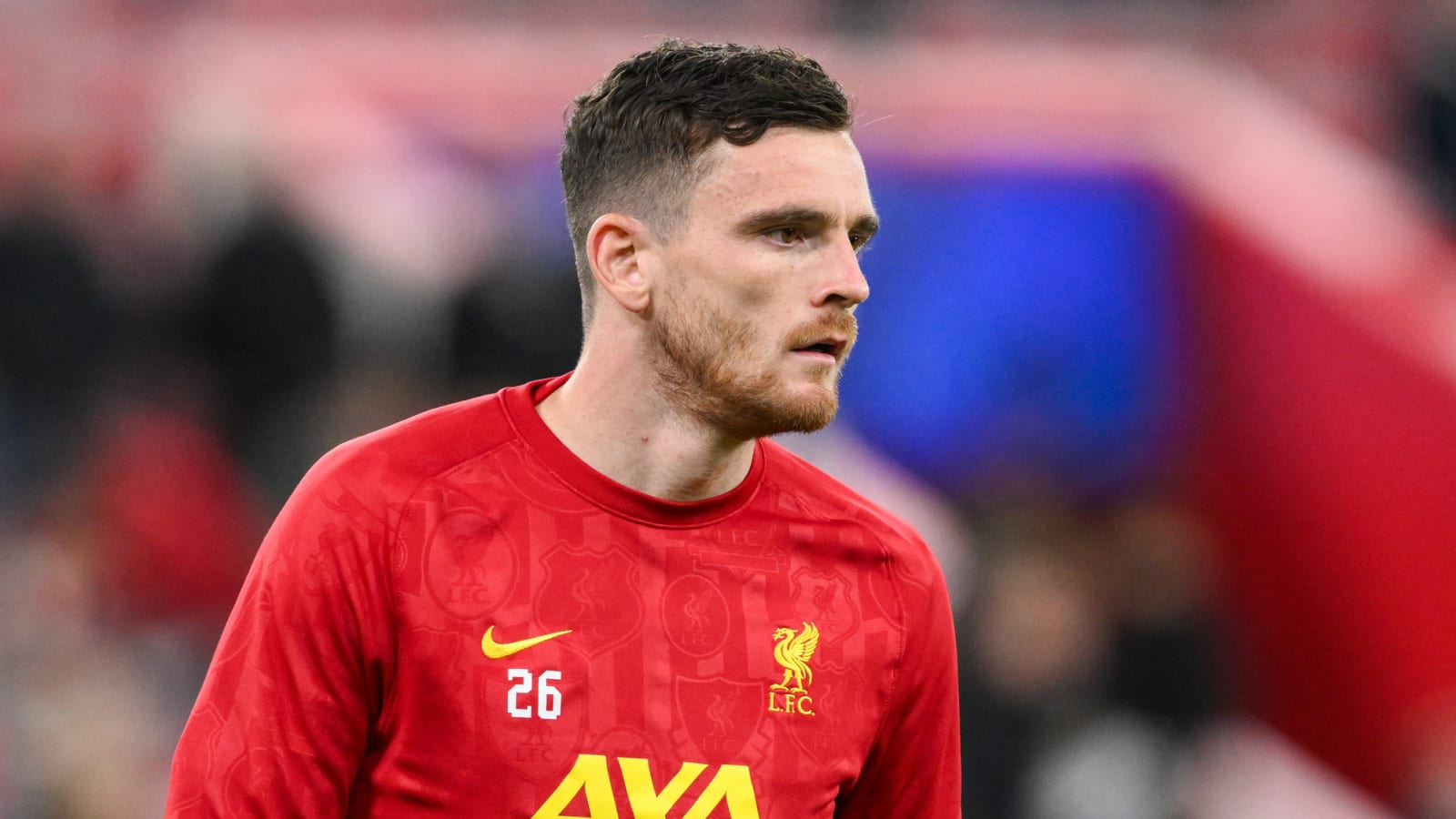 Watch: Andy Robertson mercilessly rips into teammate’s dress sense