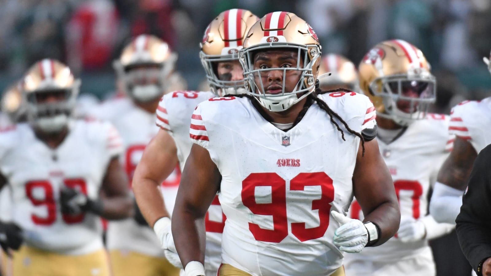 49ers elevate pair of defensive linemen after defensive tackle ruled out after setback