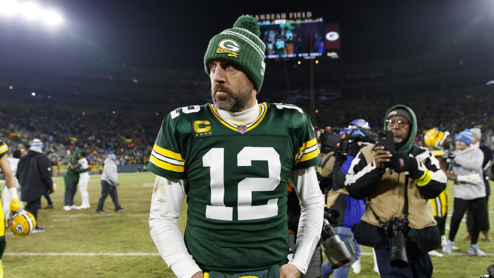 Mike Greenberg: Jets could 'have a shot' at the Super Bowl next year with Aaron Rodgers