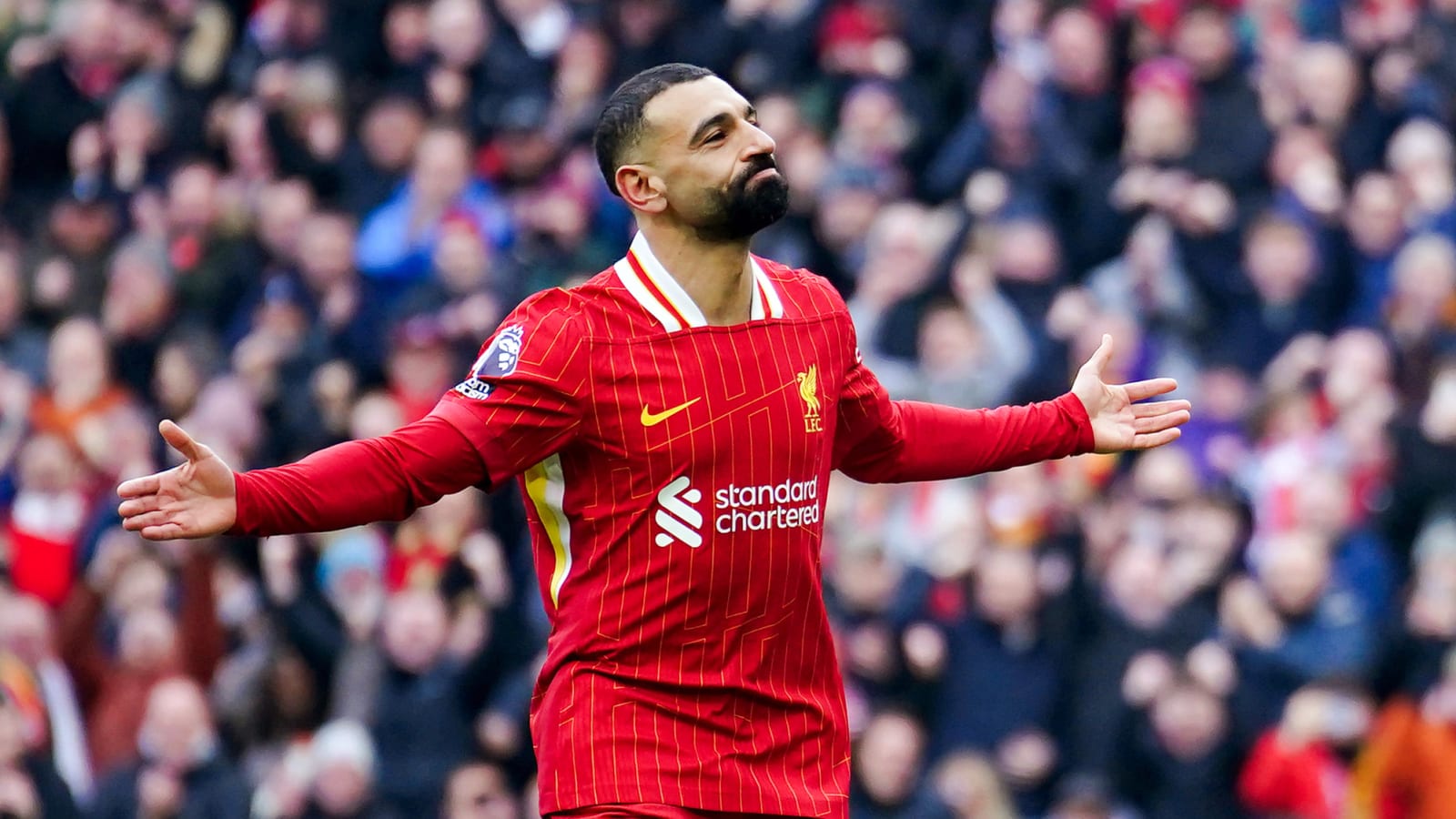 Sky reporter spotted how Mo Salah reacted to baffling refereeing decision against him
