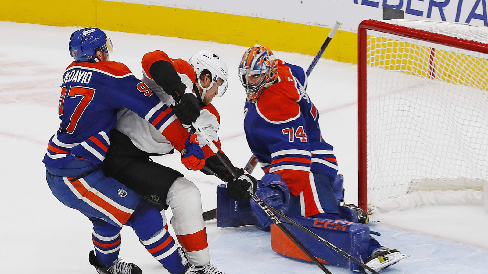 Oilers vs Flyers Game Begs Question: Are NHL Goalies Too Protected?