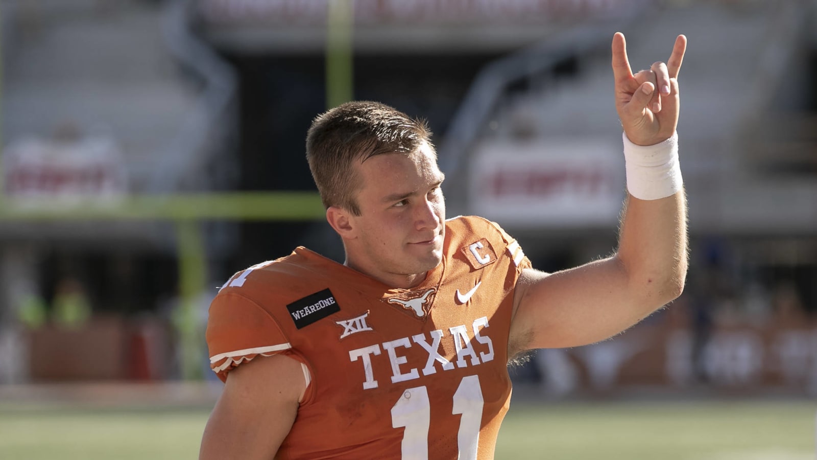 Sam Ehlinger has honest quote about Tom Herman's future with Texas