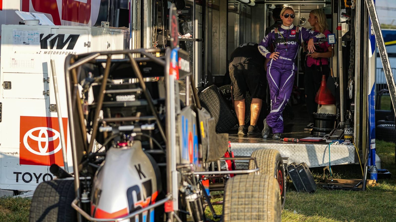 Former Sooners cheerleader Taylor Reimer is looking at the ‘bigger picture’ in racing career