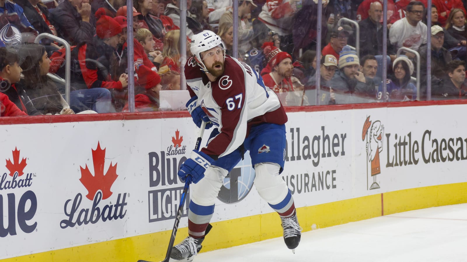 Avalanche Reassign Keaton Middleton, Jere Innala