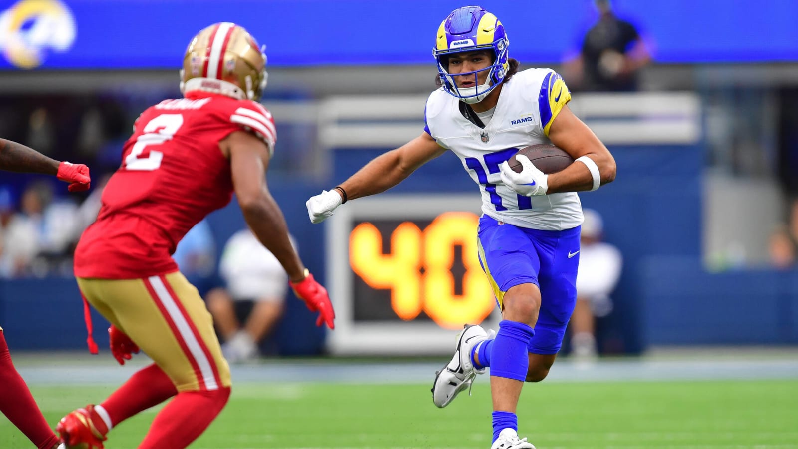 Rams rookie WR Puka Nacua sets NFL record