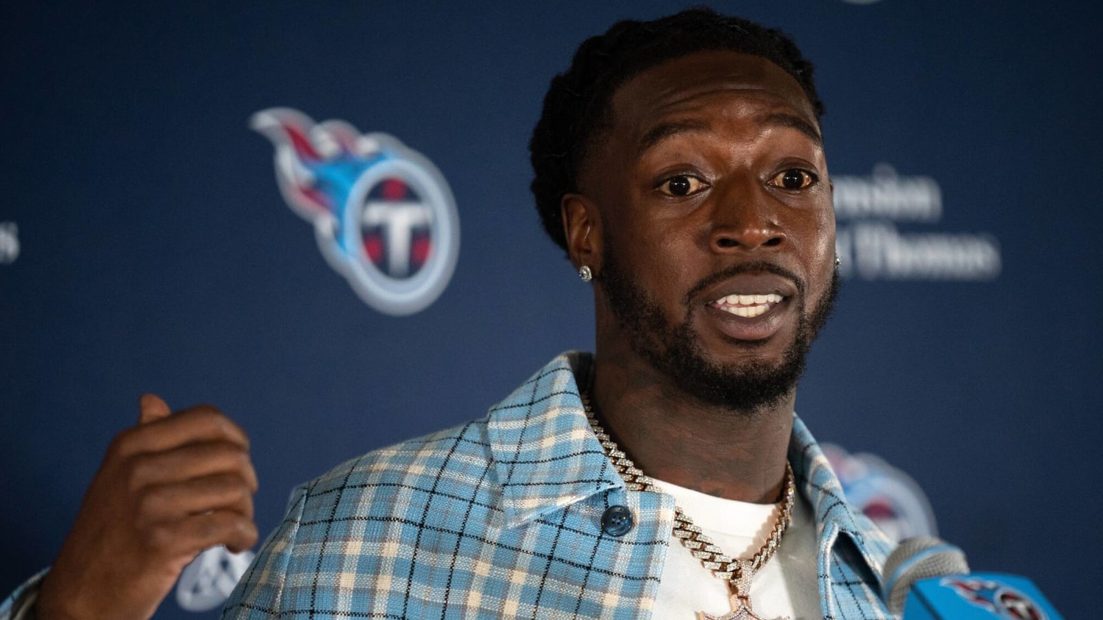 Calvin Ridley reveals the one plan he has for the Titans