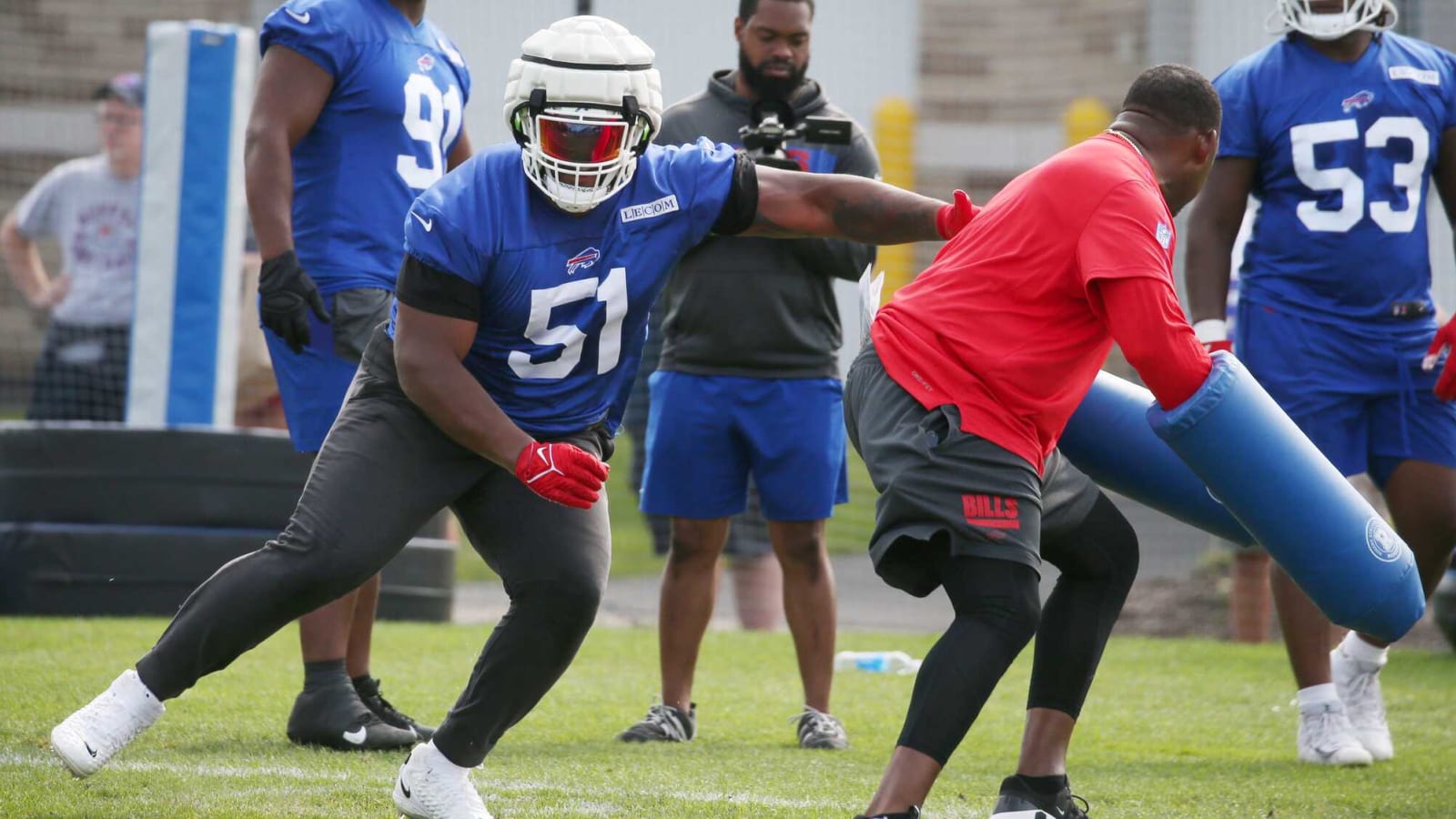 Bills Sign DT Eli Ankou To PS, Release QB Anthony Brown