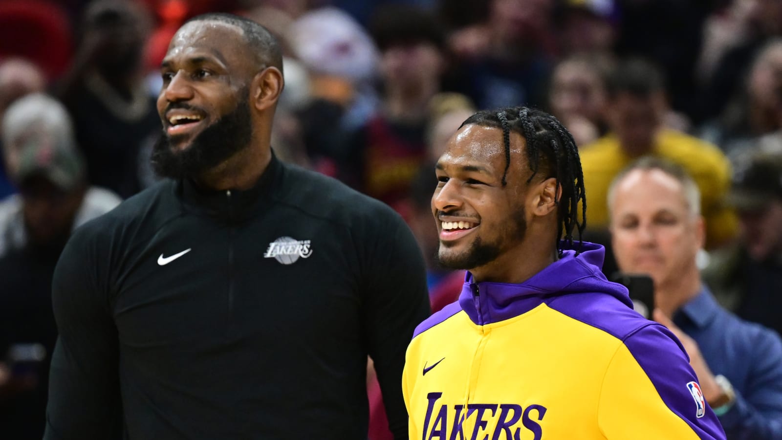 LeBron And Bronny James Become The Highest Scoring Father-Son Duo In NBA History