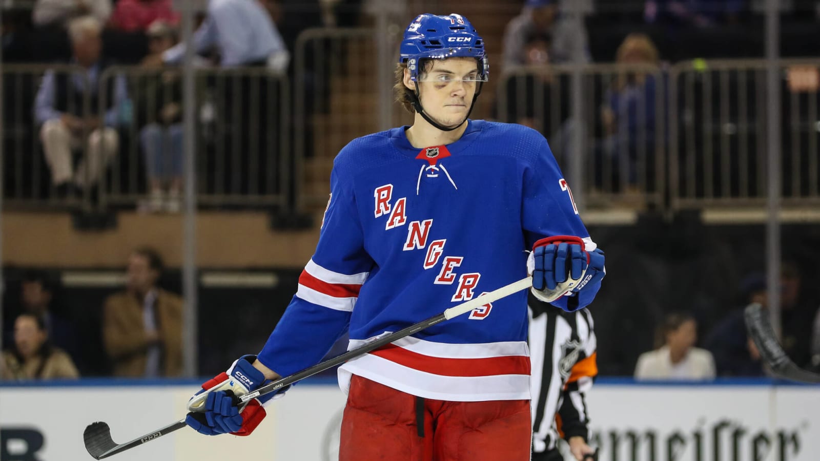 Watch: Flyers’ Deslauriers, Rangers’ Rempe Trade Bombs in Insane Fight