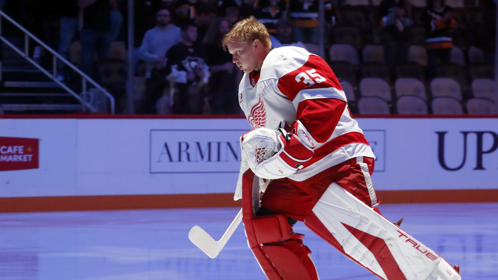 Husso Thrives in Red Wings “Blank Slate” Competition