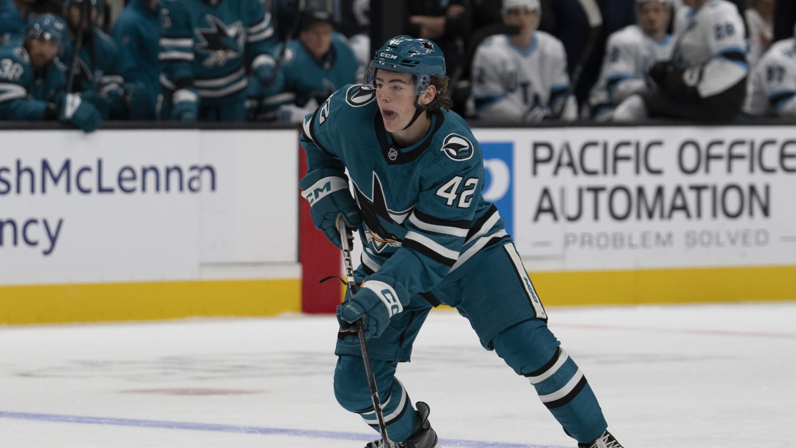 Sharks recall Luca Cagnoni for NHL debut