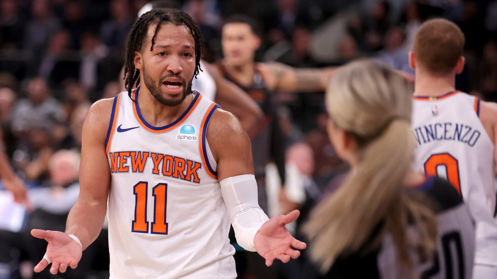 NBA Fan Jokes Jalen Brunson Turned Into Allen Iverson After Seeing Coi Leray And Scored 41 Points Against Wizards