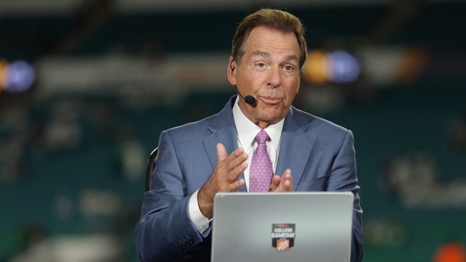 Nick Saban responds to question asking if he will coach again