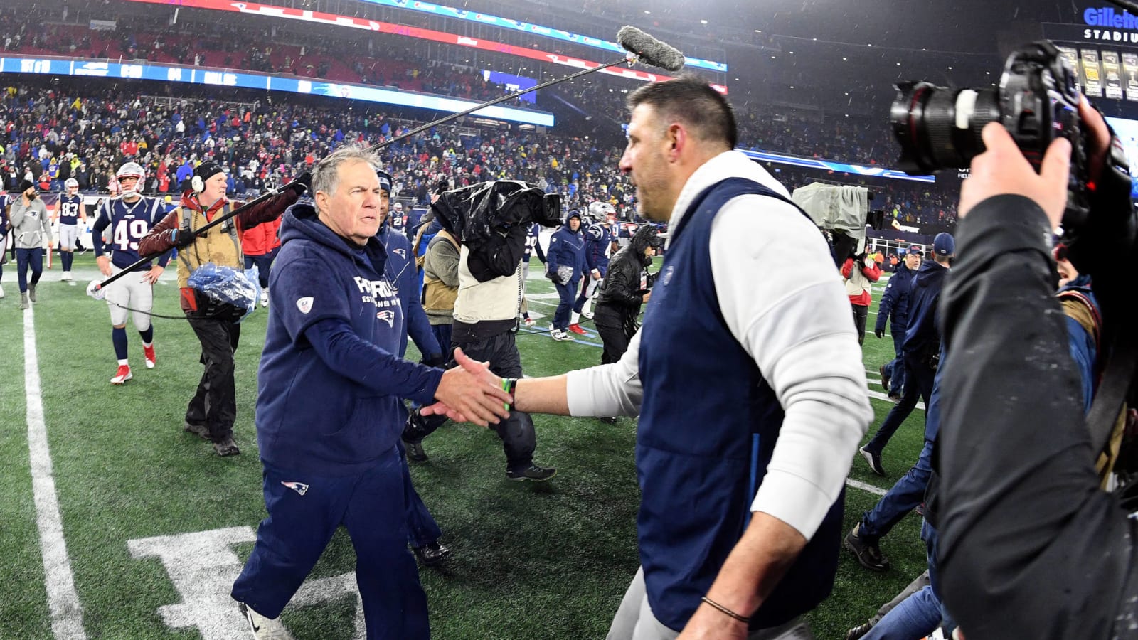 Belichick was furious after Mike Vrabel used the penalty trick against him
