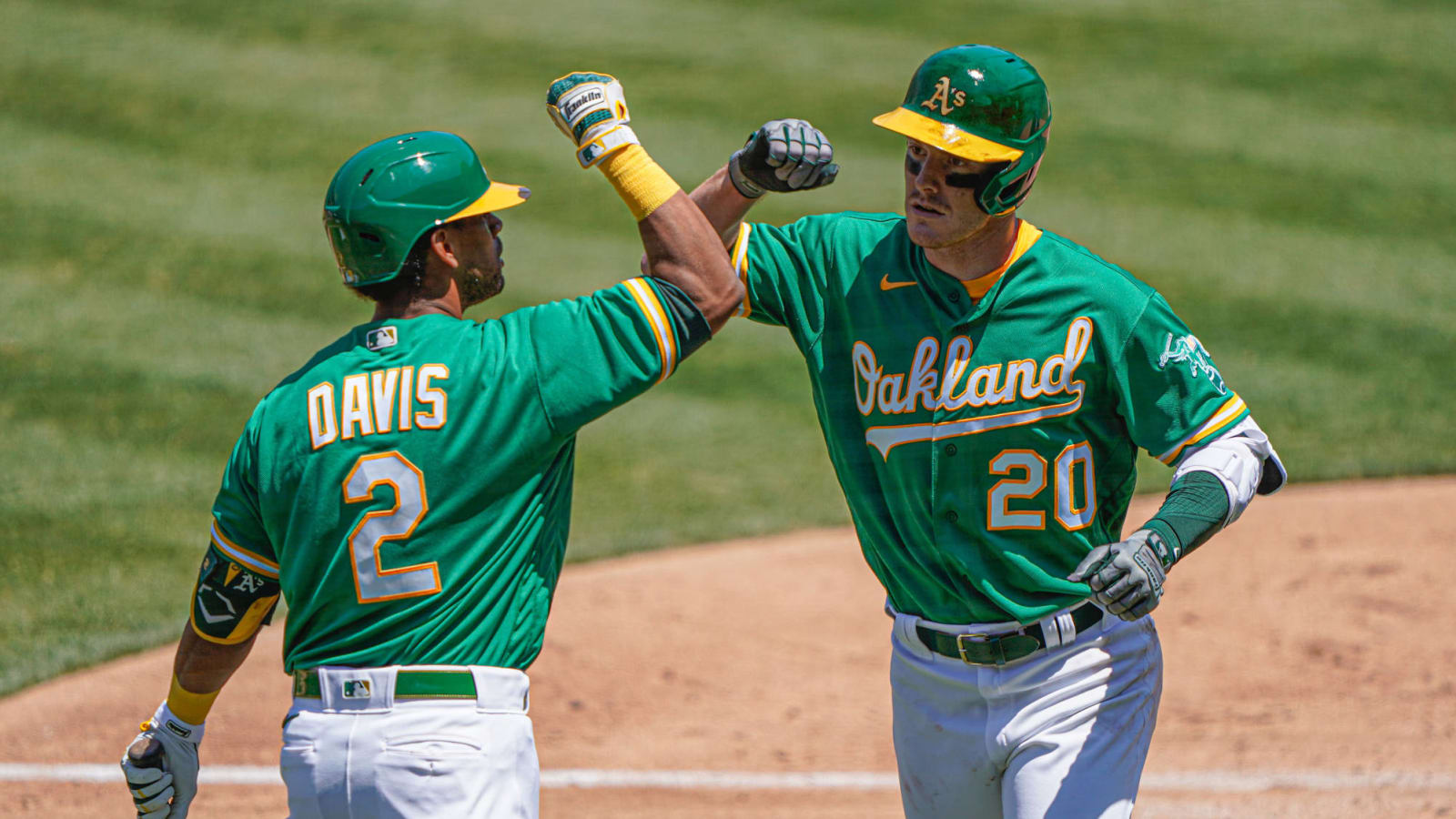 Watch: Oakland’s Mark Canha hits moon-shot home run, caps it off with bat flip against Angels