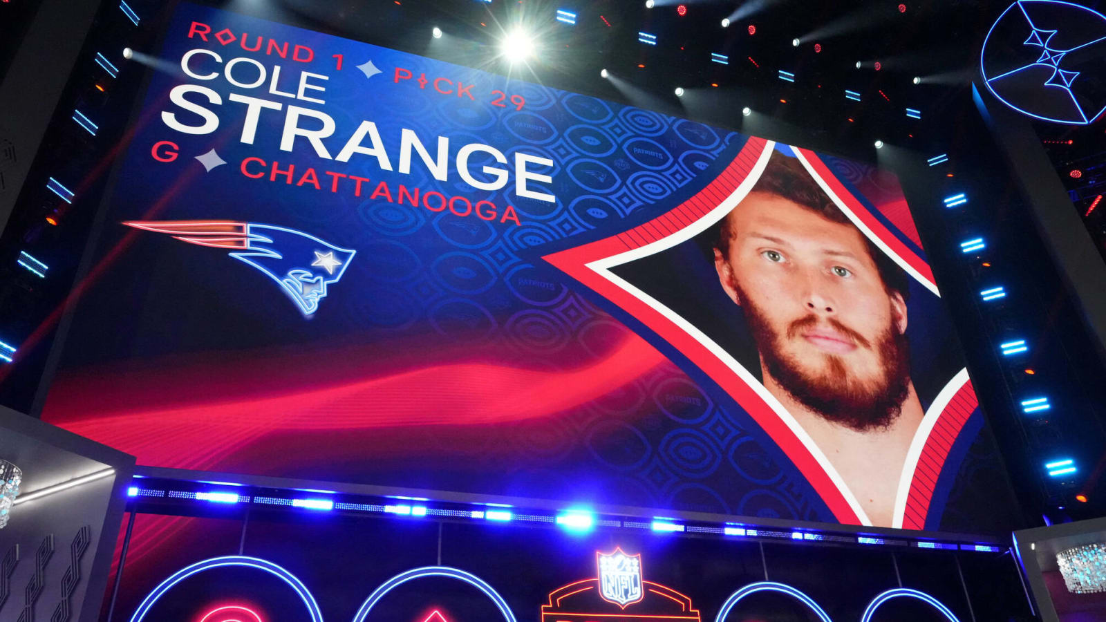 Patriots top pick Cole Strange thought he was being ‘pranked’