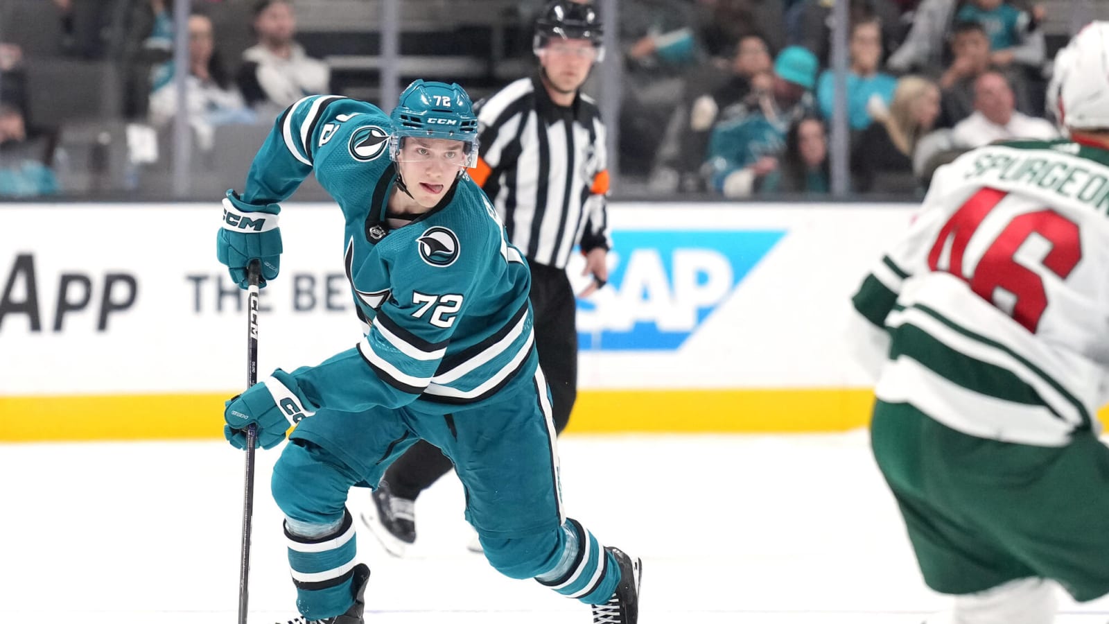 Eklund, Musty Headline Sharks Rookie Faceoff Roster