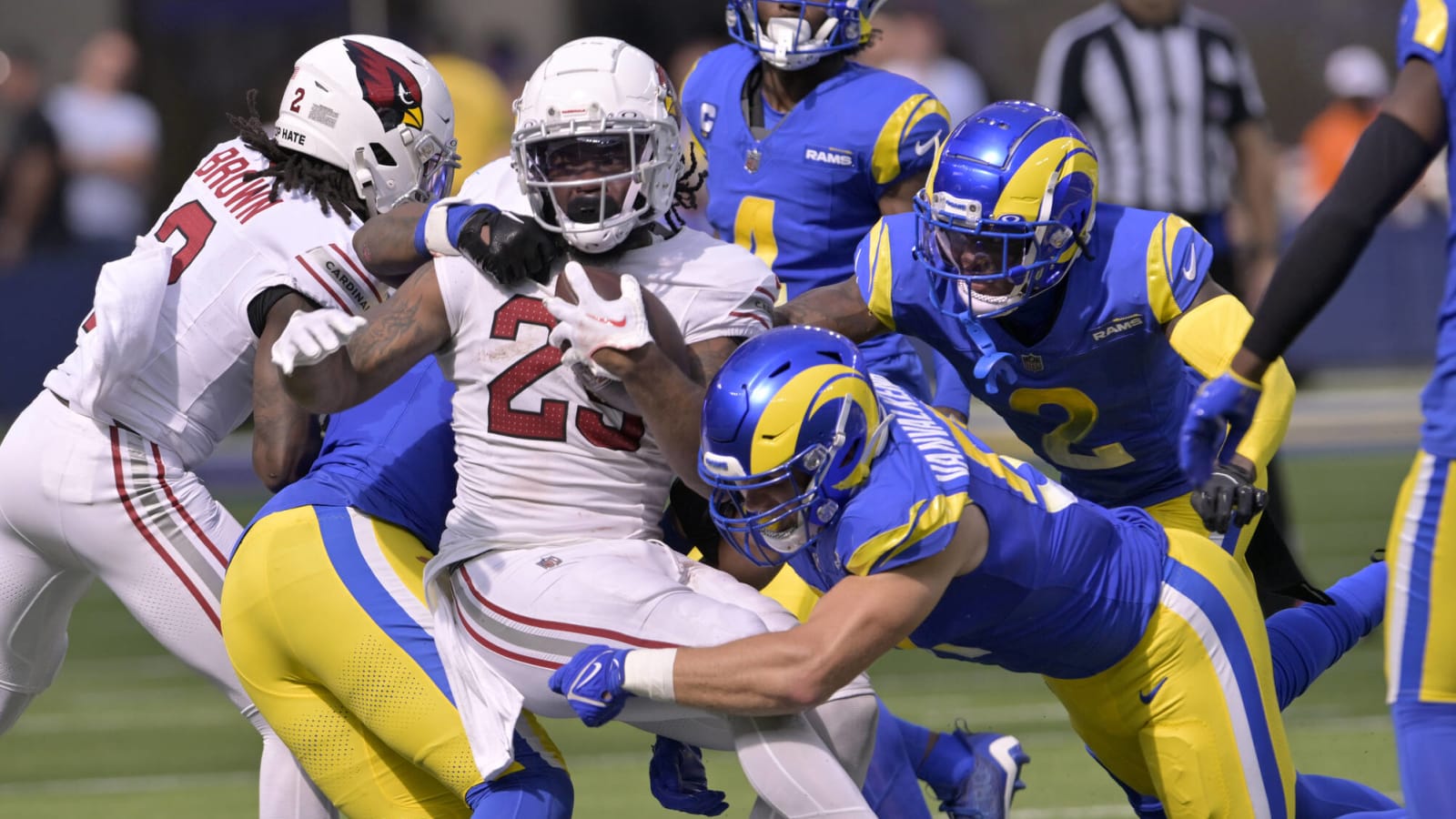 The Arizona Cardinals Parted With Two Running Backs Before Week 10 Game