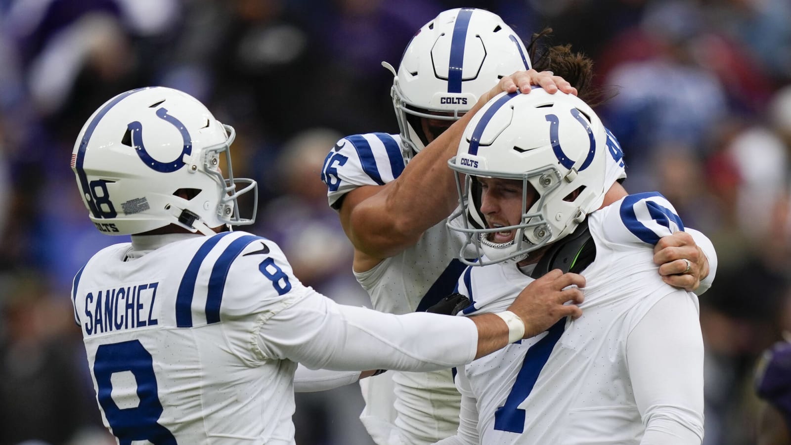 Colts kicker sets NFL record in win over Ravens