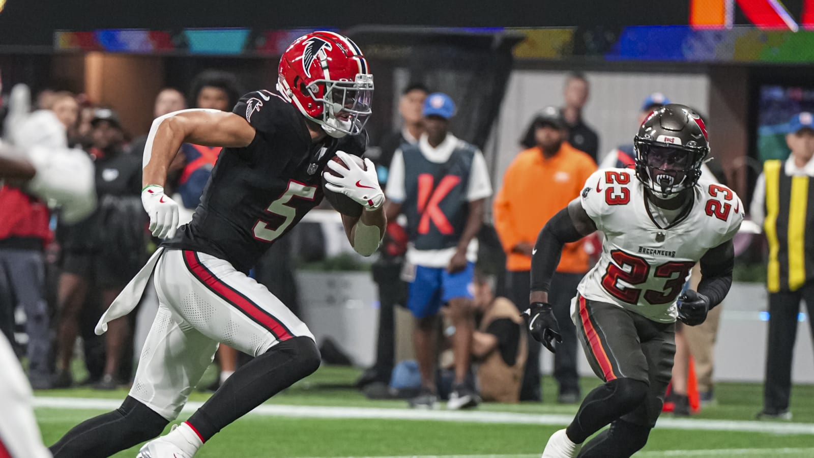 Watch: Falcons end TD drought with emphatic opening drive