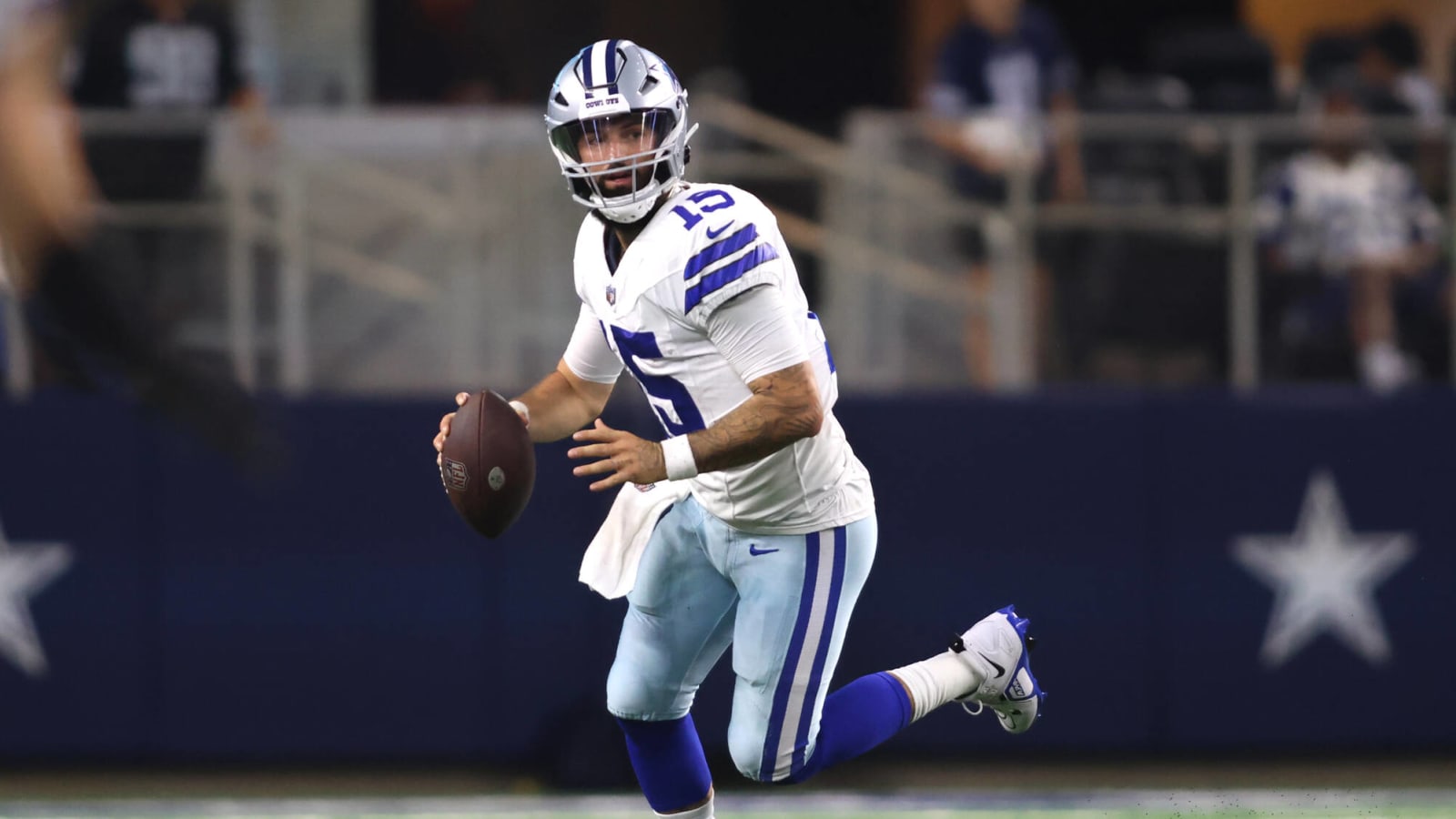 Why Dak Prescott isn't reading into Cowboys trade for Trey Lance as much as  you think - Yahoo Sports