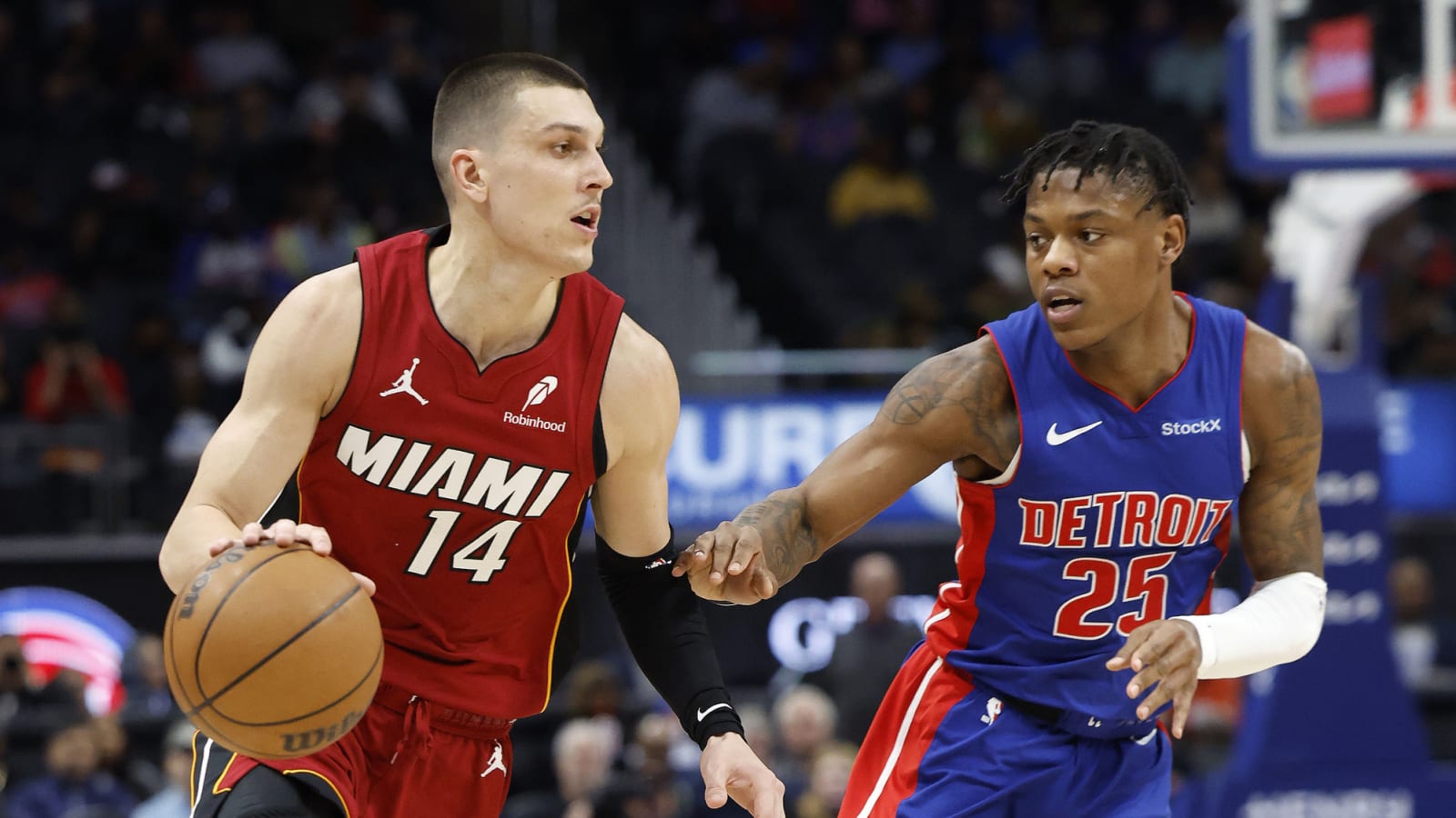 Watch: Heat waste Herro's big shots again in OT loss to Pistons