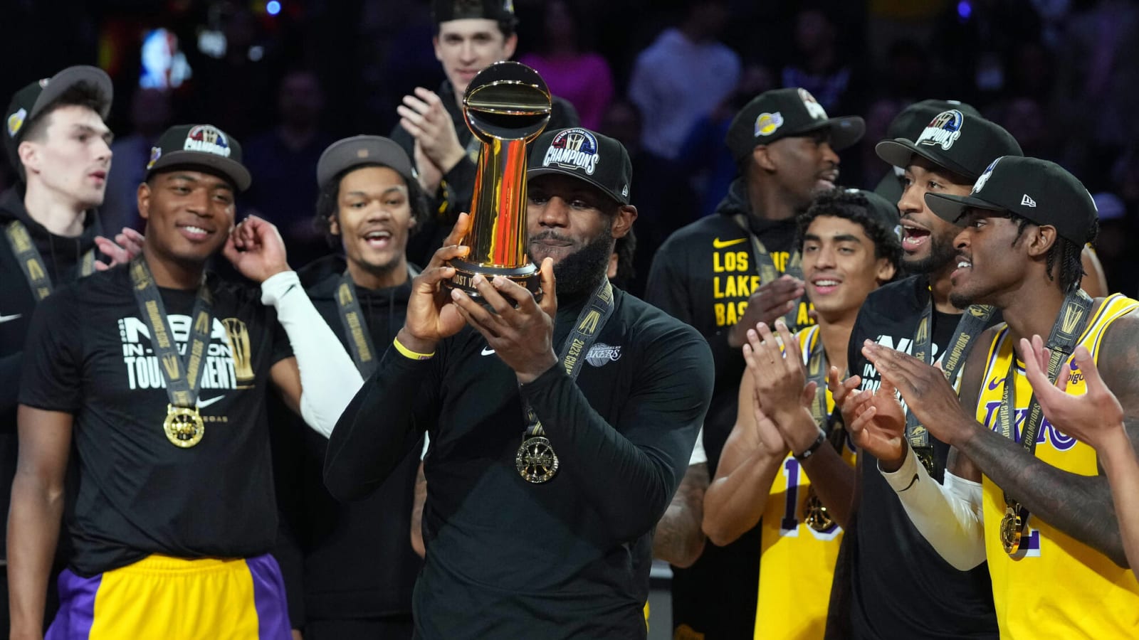 Lakers win inaugural NBA in-season tournament over Pacers