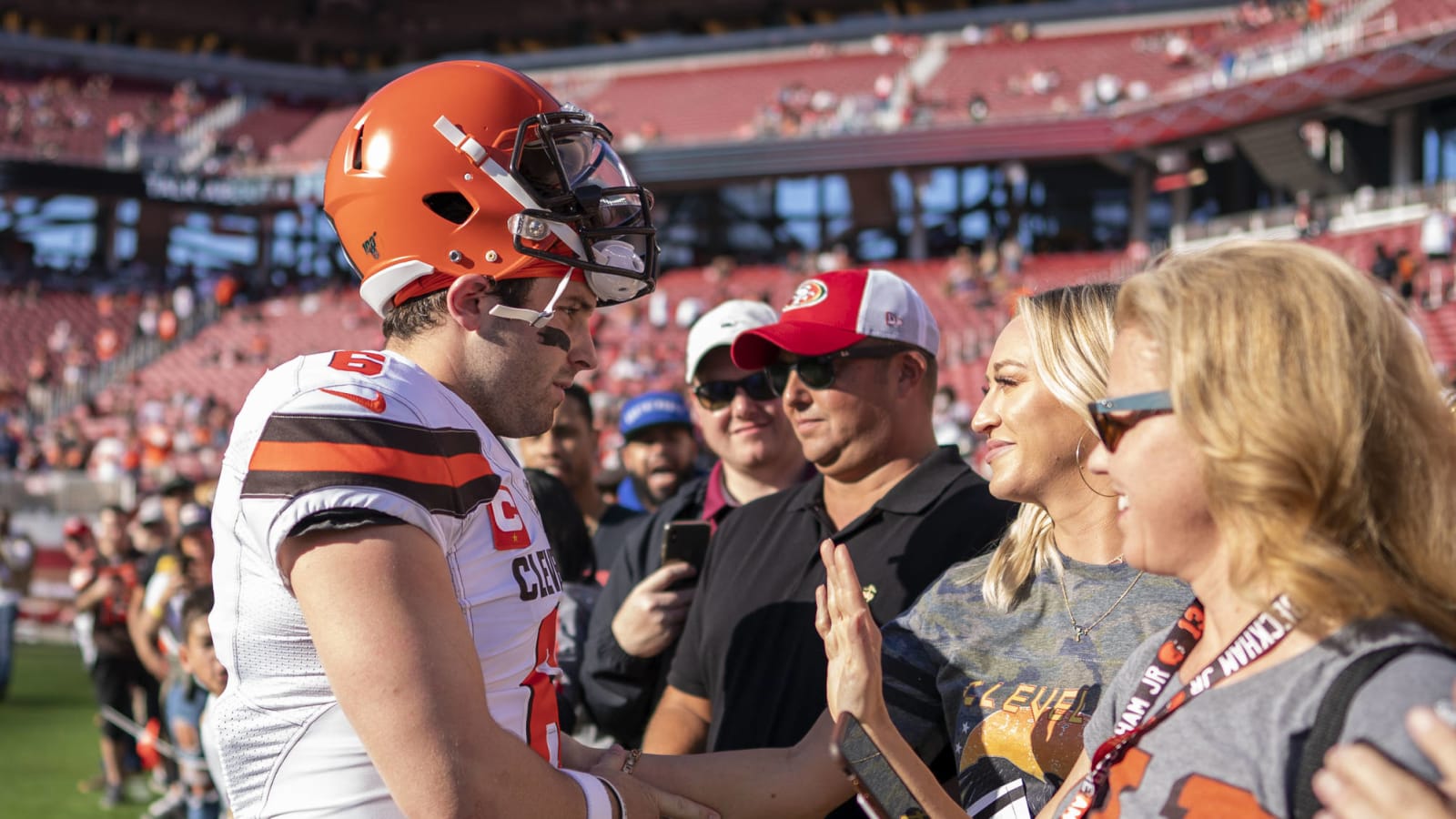 Baker Mayfield’s wife Emily trolls Stephen A. Smith over criticism