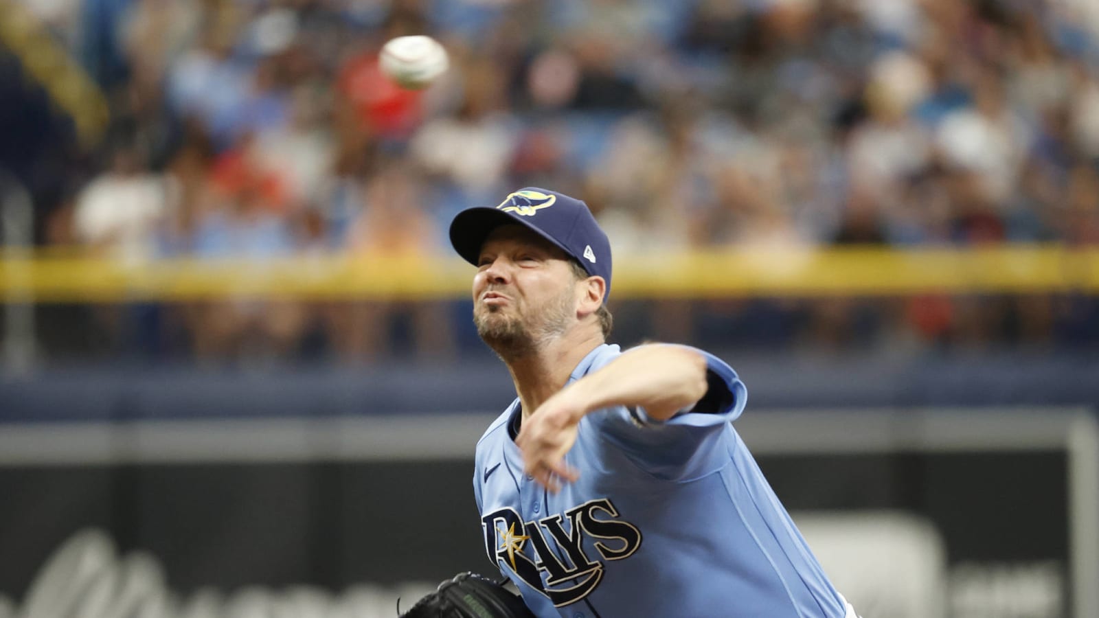 Rays traded Rich Hill because their rotation was overcrowded?