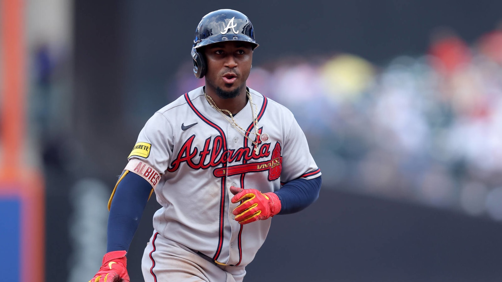 A good sign Ozzie Albies won't be out for long